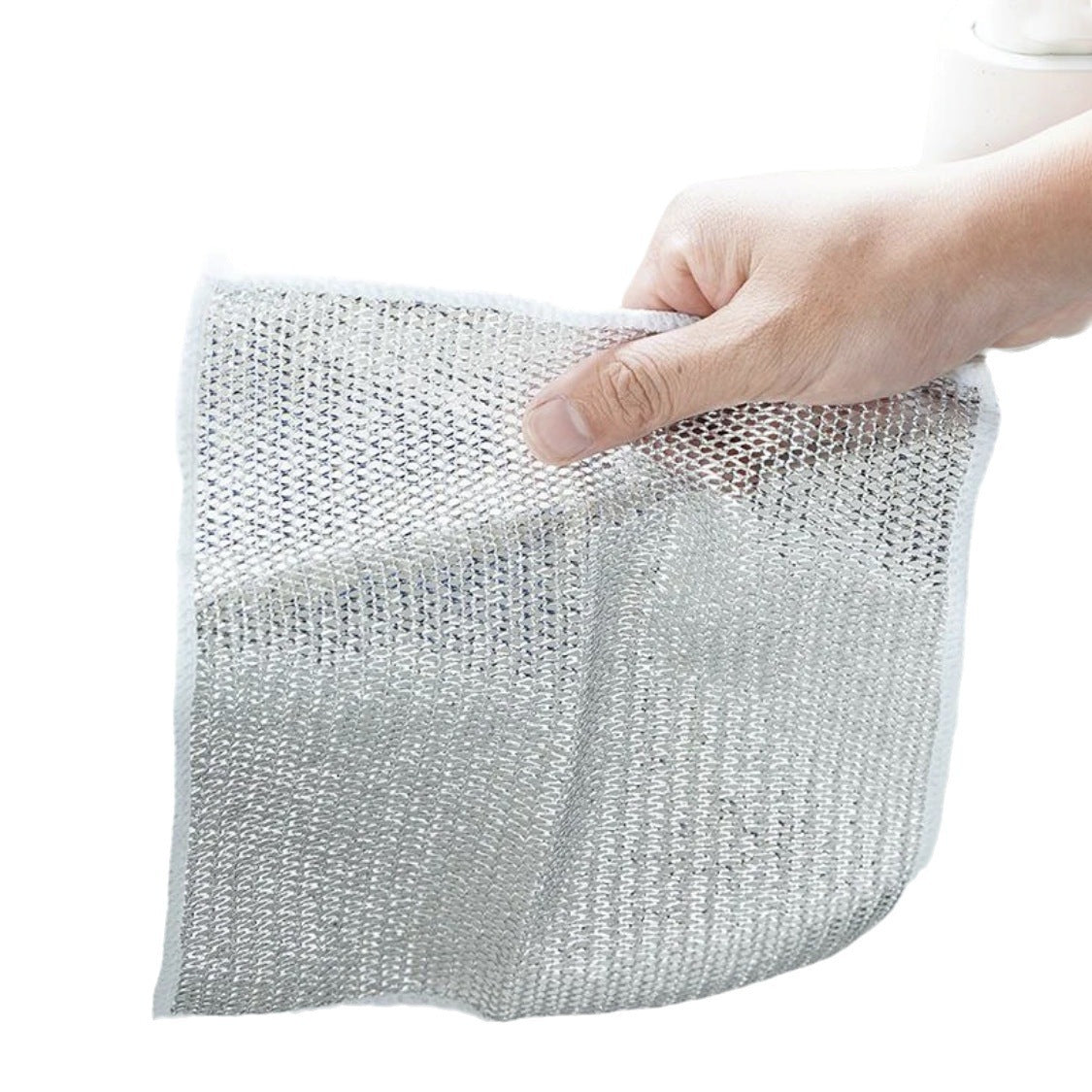 5pcs Luxemo Steel Wire Dishwashing Rags for Wet and Dry
