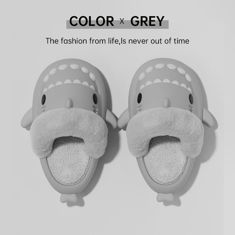 Luxemo Winter Shark Slippers