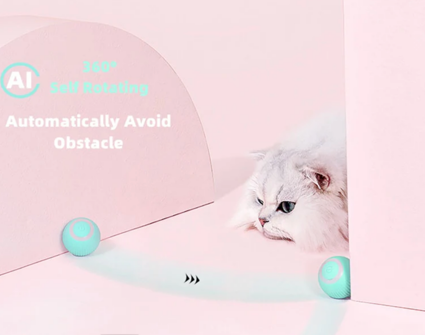 Smart Rolling Ball - The Ultimate Stuffy Pet Teaser