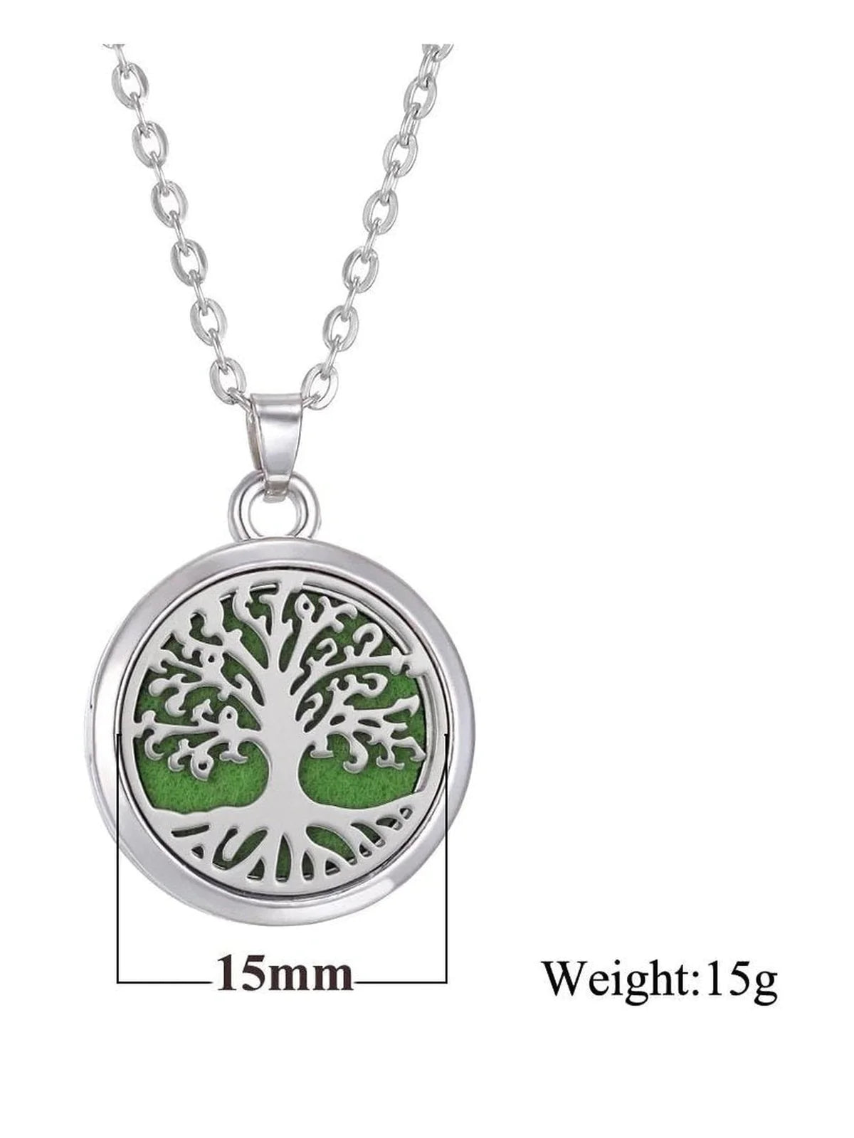 Tree of Life Aromatherapy Necklace (Style 26)