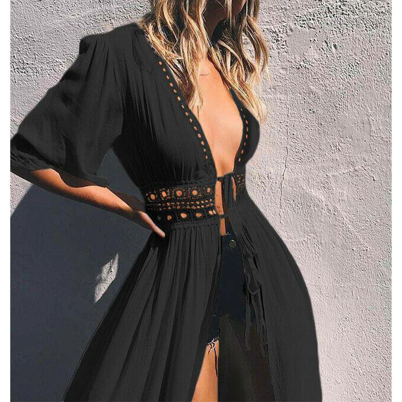 Chic Lace Beach Cover-up