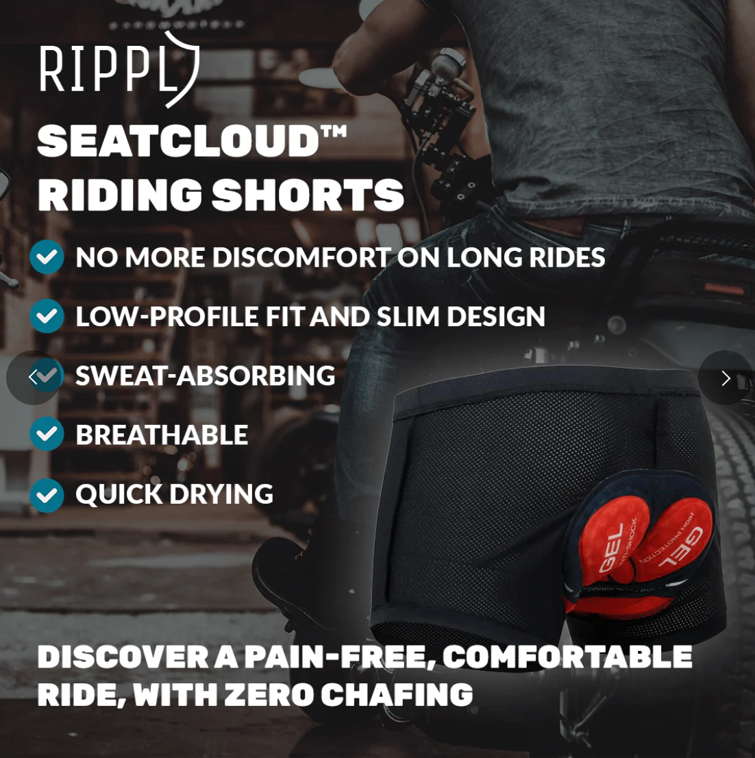 SEATCLOUD™ SHORTS by RIPPL