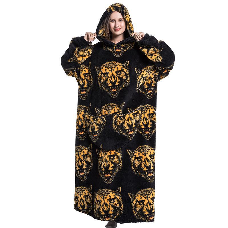 Thermal Hooded Sweatshirt Blanket