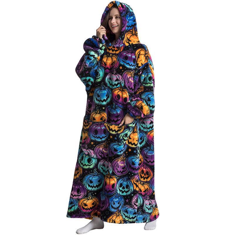 Thermal Hooded Sweatshirt Blanket